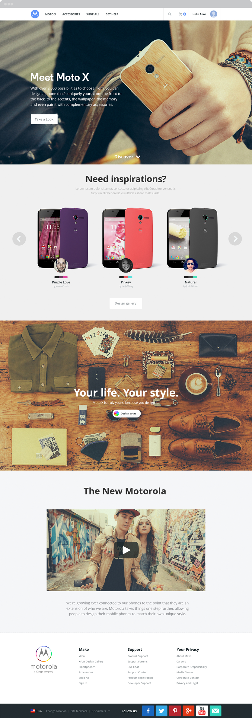 homepage